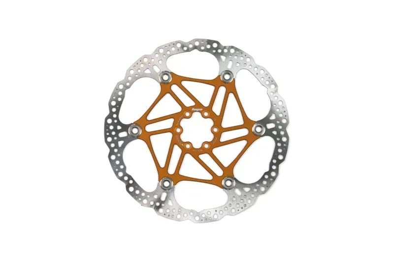 Hope Floating Disc Brake Rotor 220mm 6 Bolt Orange