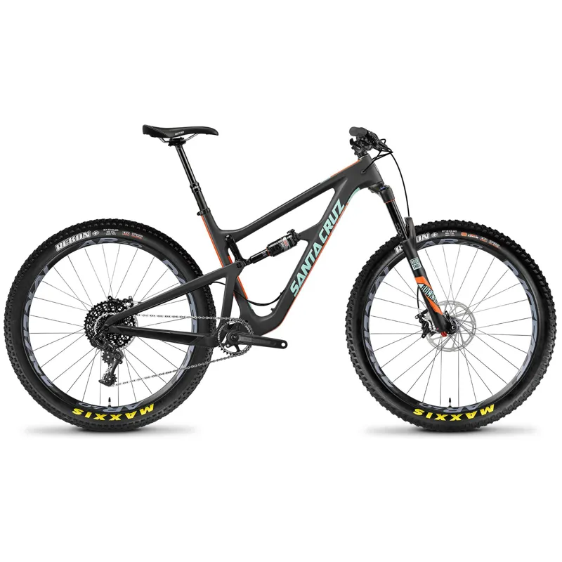 Santa Cruz Hightower C S 27.5 2017 Mountain Bike Matt Black Mint