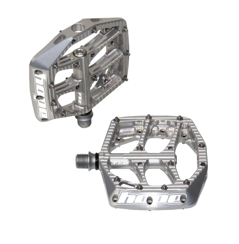 Hope F20 Flat Pedals Silver