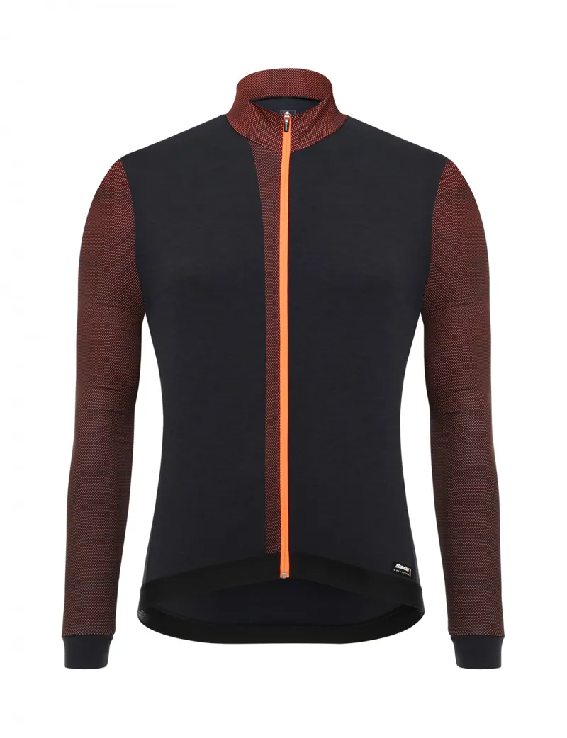 Santini Fashion Origine Long Sleeve Jersey Flashy Orange