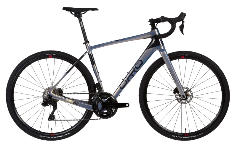 Orro Terra C 105 Di2 Carbon Gravel Bike 2024 Radiant Steel